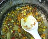 A picture of step 3 of Fried rice.