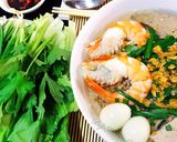 A picture of step 3 of Hu Tieu Nam Vang (Phnom Penh Noodle Soup).