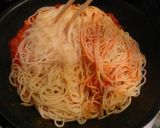 A picture of step 4 of Pork Belly and Tomato Cream Pasta.
