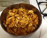 A picture of step 4 of Bbq Chicken N Cheese bubble Up.