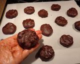 A picture of step 5 of Moist & Chewy Double Chocolate Cookies.