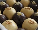 A picture of step 7 of Extravagant Checkerboard Bread Rolls.