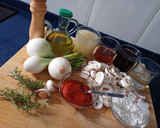 Foto del paso 1 de la receta: Abanico Ibérico en Salsa española al vermut
