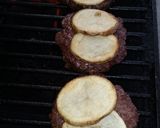 A picture of step 3 of Loaded Baked Potato Cheeseburger.