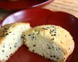 A picture of step 9 of Black Sesame Seeds and Sweet Potato Muffins.