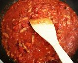 A picture of step 9 of Taste of Italy Amatriciana.
