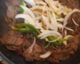 Foto del paso 3 de la receta: Fajitas de res con mangu..🇩🇴🇩🇴