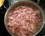 A picture of step 3 of taisen's throw together ham casserole.