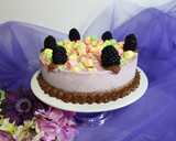 Foto del paso 17 de la receta: Tarta helada de moras y marshmallows!!!