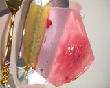 A picture of step 17 of Cherry Blossom Mousse Cake.