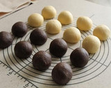 A picture of step 3 of Extravagant Checkerboard Bread Rolls.