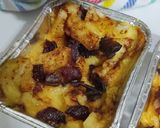 Foto langkah ke 3 dari resep Puding Roti Tawar Kurma Kukus untuk Sarapan/Cemilan MPASI 1+.