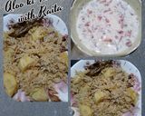 A picture of step 8 of Aloo ki Tahari.