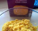 A picture of step 1 of Vickys Rainbow Cous Cous, GF DF EF SF NF.