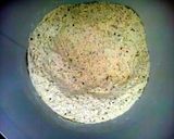 A picture of step 4 of Easy Pizza Bread.
