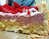 Une image de l'étape 3 de Charlotte poire framboise.