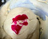 A picture of step 5 of Rose Kaju Katli.
