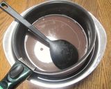 A picture of step 4 of Mango Mizu-yokan (Soft Adzuki Bean Jelly).