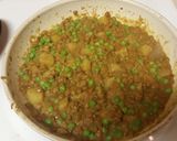 A picture of step 3 of Coconut curry lentils and potatoes.