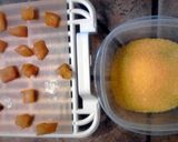 A picture of step 9 of Candied Zucchini Fruit Snacks (dehydrated/dehydrator).