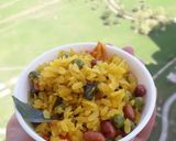 पोहा (poha recipe in Hindi) रेसिपी चरण 3 फोटो