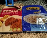 Foto del paso 1 de la receta: Hamburguesa de berenjena con Sándwich de cereales y Gulas al ajillo
