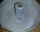 A picture of step 3 of Southern Pound Cake.