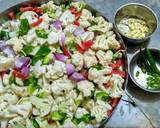Ghobi mix pakoda recipe step 1 photo