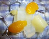 A picture of step 7 of Double Fruit Kanten Made with Orange Kanten Gelée.