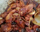Gambar langkah 7 resipi Ayam Masak Kicap Dengan Kentang.