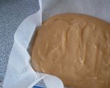 A picture of step 6 of Creamy Caramel Candy in the Microwave.