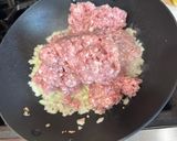 A picture of step 2 of Adobo Pork Giniling with Potatoes.