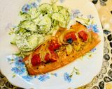 A picture of step 3 of Trout fillet baked with tomatoes.