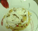 A picture of step 6 of Wifeys Strawberry Banana Pancakes.