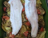Foto del paso 2 de la receta: Merluza al horno con papas y batatas 🐟
