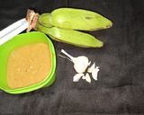 A picture of step 3 of Raw banana peel chutney.