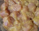 A picture of step 2 of Chicken manchurian.