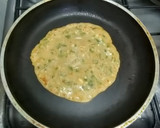 கோதுமை கார்லிக் பரோட்டா. காலை உணவு ரெசிபி ஸ்டேப் 4 புகைப்படம்