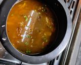 A picture of step 3 of Matar rice.