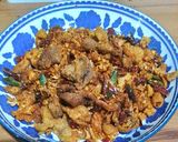 รูปขั้นตอนการทำที่ 8 ของ น้ำพริกหนังไก่
