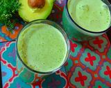 A picture of step 4 of Avocado chaas.