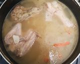 Gambar langkah 4 resipi Chinese Chicken soup.