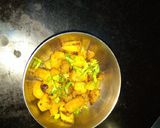 A picture of step 5 of U.P Style Traditional Thali.