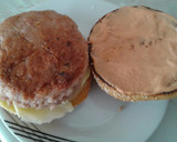 Foto del paso 8 de la receta: Hamburguesa de pollo con panceta