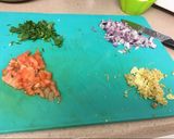 A picture of step 1 of Chicken-Potato Chops#mycookbook.