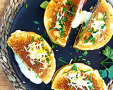 Foto del paso 3 de la receta: Quesadillas de garbanzos 🍴🥟 (apta para veganos 🌱)
