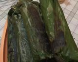 Foto langkah ke 5 dari resep Nasi Bakar teri nasi.