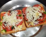 A picture of step 3 of Wheat Bread Pizza.