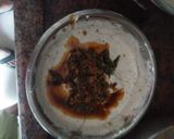 A picture of step 7 of Curd rice from leftover rice.