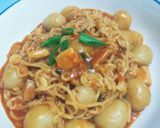 Foto langkah ke 5 dari resep Rabokki (Ramen+Tteokbokki).